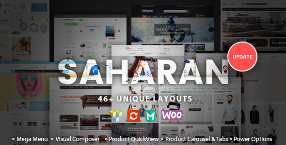 SAHARAN WordPress外贸电商主题