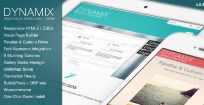 Themeforest wordpress企业主题-DynamiX