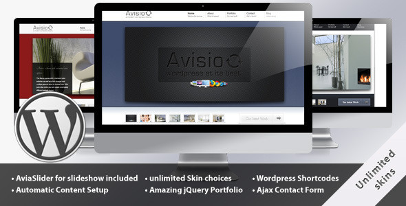 Themeforest wordpress企业主题-avisio