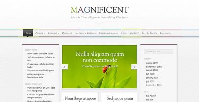 Elegantthemes wordpress主题-Magnificent（已添加汉化包）