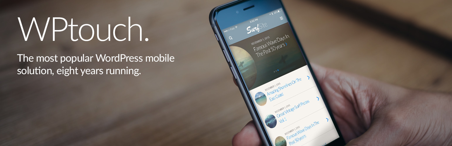 WPtouch WordPress手机移动端插件