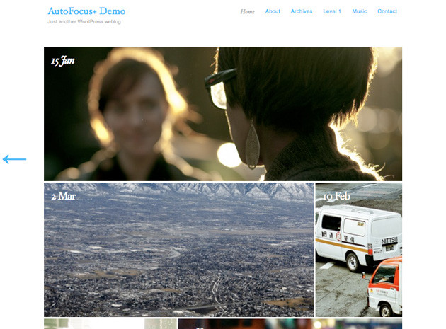 Wordpress简洁而不简单的图片主题-AutoFocus