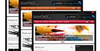 3色Wordpress 主题-Boom Tech