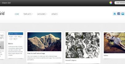 Themegarden超酷wordpress主题-Shaken Grid