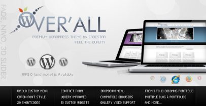 themeforest wordpress企业主题-OverALL