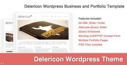 ThemeForest wordpress企业主题 – Delericon