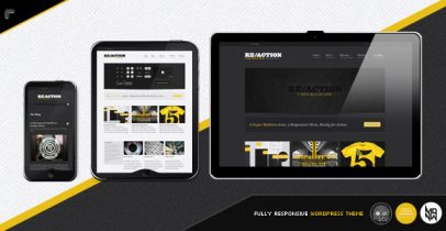 ThemeForest wordpress主题 - Reaction