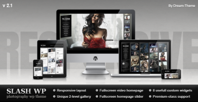 ThemeForest wordpress图片主题 - Slash v2.1