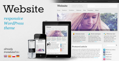 ThemeForest wordpress企业主题 – Website v2.1