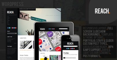 ThemeForest wordpress企业主题 - Reach