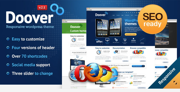 ThemeForest wordpress企业主题 – Doover