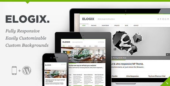 ThemeForest wordpress企业主题 – ELOGIX