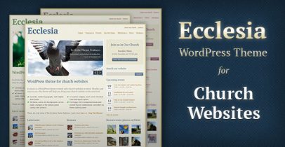 ThemeForest wordpress主题 - Ecclesia