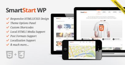 ThemeForest wordpress企业主题 - SmartStart