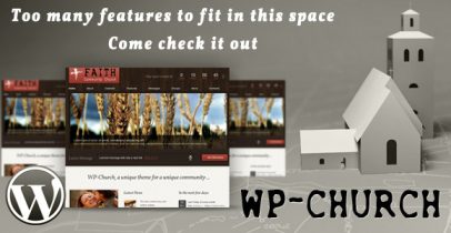 ThemeForest wordpress主题 – WP-Church