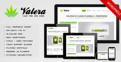 ThemeForest wordpress企业主题 - VALERA