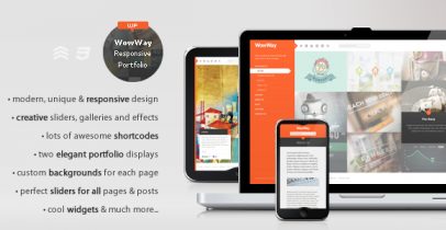 ThemeForest 全屏wordpress图片主题 – WowWay V1.6