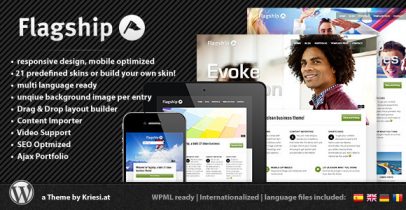 ThemeForest wordpress企业主题 - Flagship