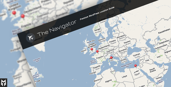 旅游博客类wordpress主题 - The Navigator