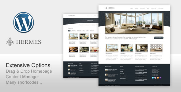 ThemeForest wordpress企业主题 – Hermes