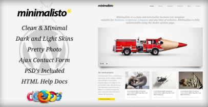 ThemeForest wordpress企业主题 - Minimalisto