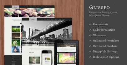 ThemeForest WordPress企业主题 - Glisseo