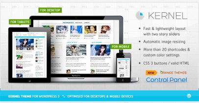 ThemeForest wordpress主题 - Kernel