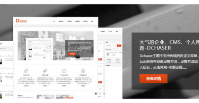 Wordpress中文企业主题 - DChaser