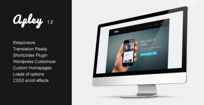 Wordpress移动应用网站主题 -  Apley