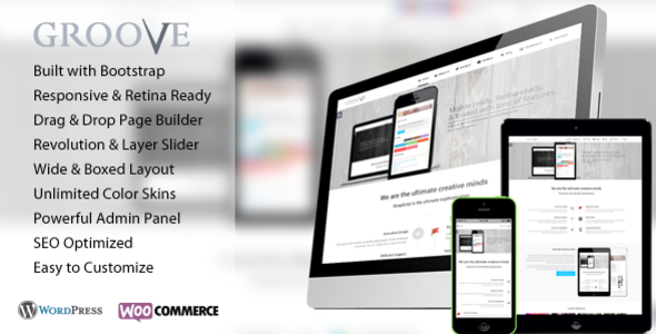 Wordpress企业主题 - Groove