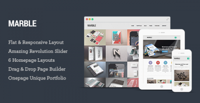 Wordpress设计图片类主题 - Marble