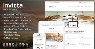 Invicta Wordpress企业主题