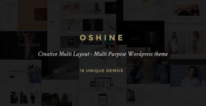 Oshine 创意设计类Wordpress主题