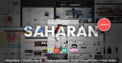 SAHARAN Wordpress外贸电商主题