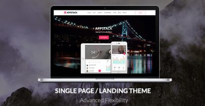 AppStack Wordpress单页面APP介绍主题