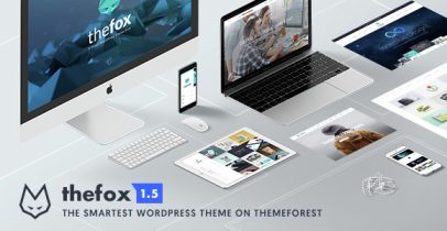 TheFox 响应式多功能wordpress企业主题