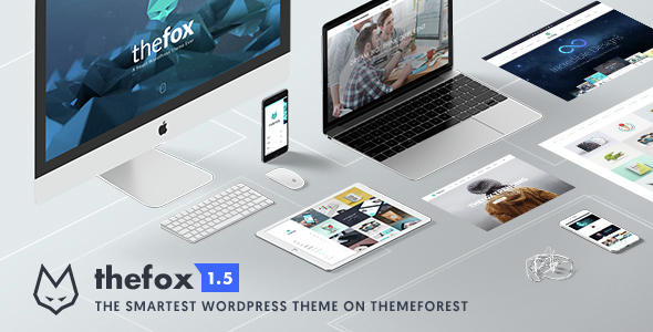 TheFox 响应式多功能wordpress企业主题