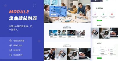 Module 模块化多功能Wordpress企业主题