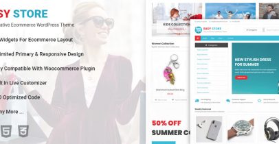 Easy Store 免费wordpress电商主题