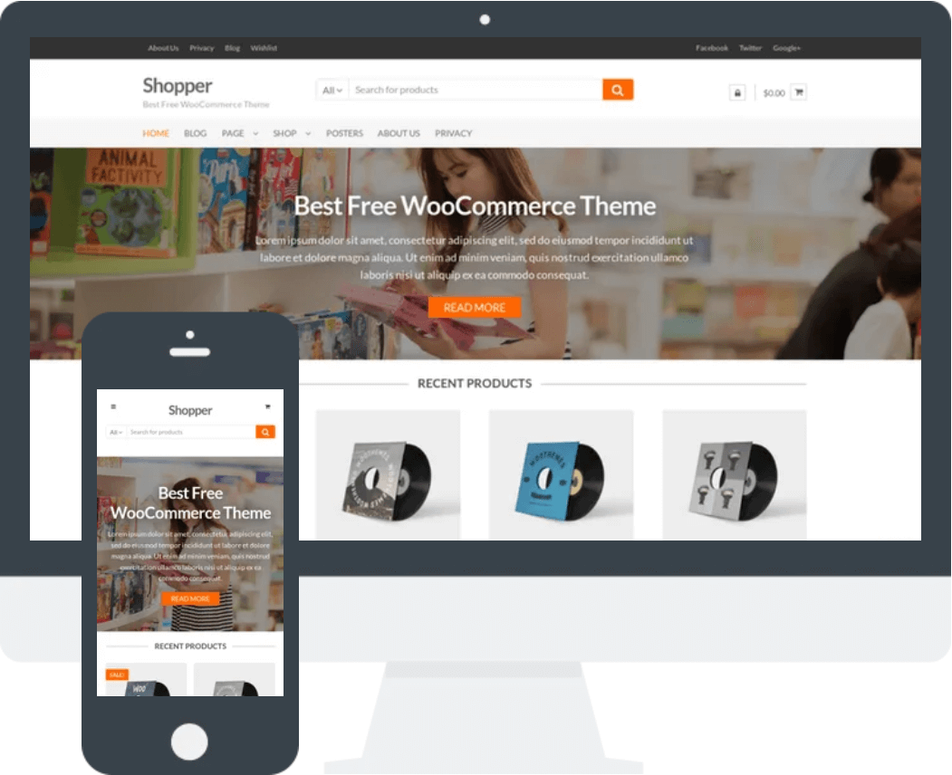 Shopper 免费WooCommerce商城WordPress主题