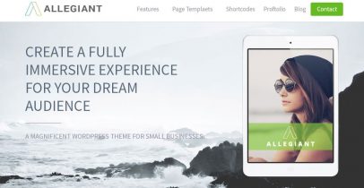 Allegiant  多功能免费WordPress主题