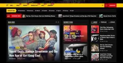 CelebNews 免费的WordPress音乐主题